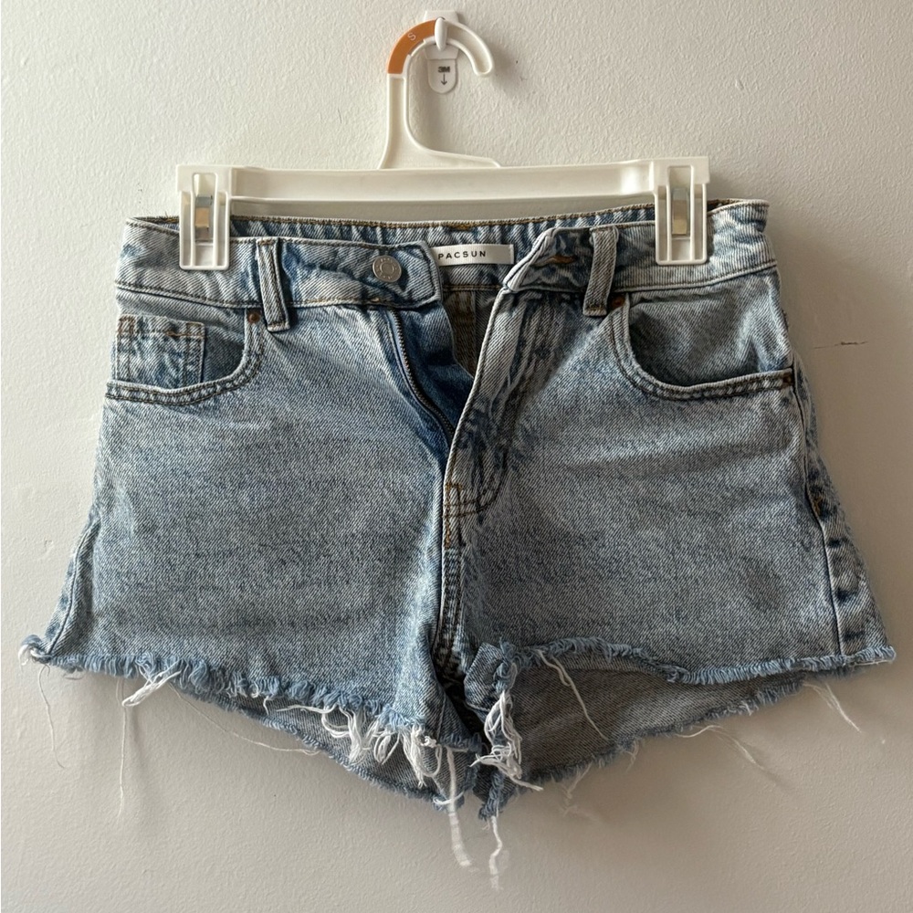 PacSun Light Blue Jean Shorts